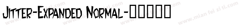 Jitter-Expanded Normal字体转换